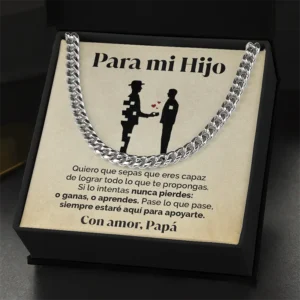 collar cubana – para Mi Hijo