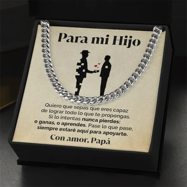 collar cubana - para Mi Hijo - Image 2