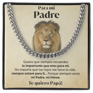 Collar de cubana – Para Mi Padre – Te quiero
