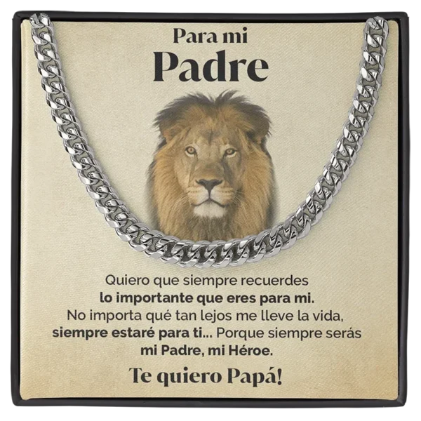 Collar de cubana - Para Mi Padre - Te quiero