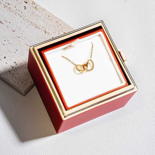 Estuche Rosa Eterna, Corazones en Dueto - Image 4